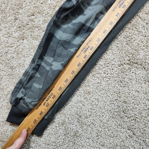 Seven7 Camo Utility Jogger Pants Women's S Linen Blend Drawstring - Picture 5 of 9